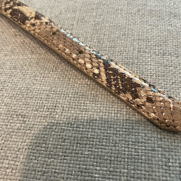 Womens Brighton Belt Leather Snake Skin - Picture 4 of 7